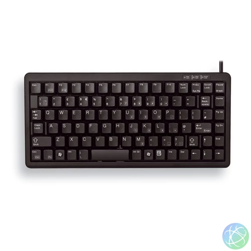CHERRY G84-4100 billentyűzet Univerzális USB + PS/2 QWERTY Brit angol Fekete