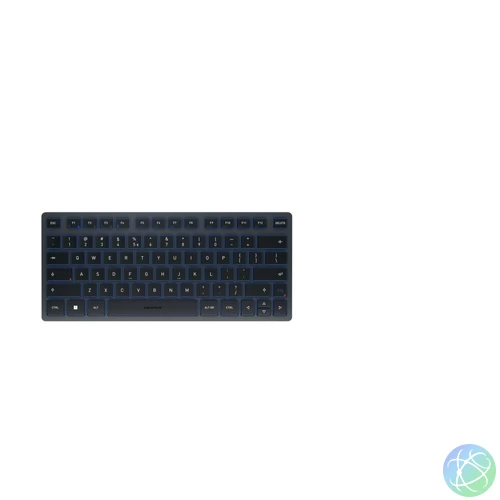 CHERRY KW 7100 MINI BT billentyűzet Univerzális Bluetooth QWERTY Nemzetközi amerikai Kék