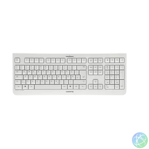CHERRY KW 3000 billentyűzet Univerzális Vezeték nélküli RF QWERTZ Német Fehér