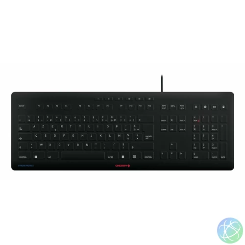 Contour Design JK-8502FR-2 billentyűzet Univerzális USB AZERTY Francia Fekete