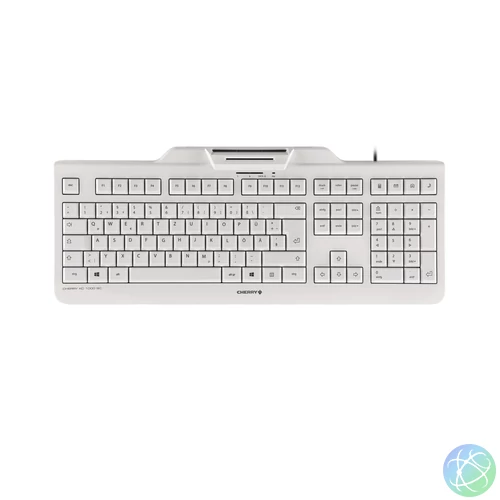 CHERRY KC 1000 SC billentyűzet Irodai USB QWERTY Északi Fekete