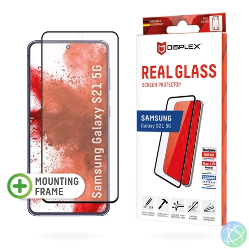 DISPLEX REAL GLASS FULL COVER F/ SAMSUNG GALAXY S21 5G