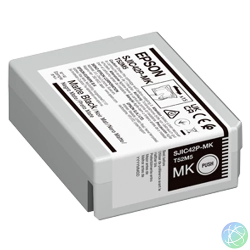 Epson SJIC42P-MK tintapatron 1 db Eredeti Matt fekete
