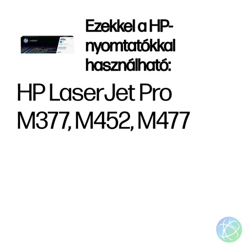 HP 410A ciánkék eredeti LaserJet tonerkazetta