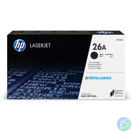 HP 26A fekete eredeti LaserJet tonerkazetta