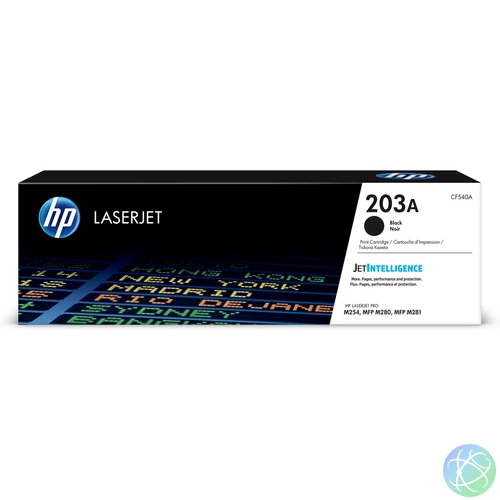HP 203A Black Original LaserJet Toner Cartridge festékkazetta 1 db Eredeti Fekete