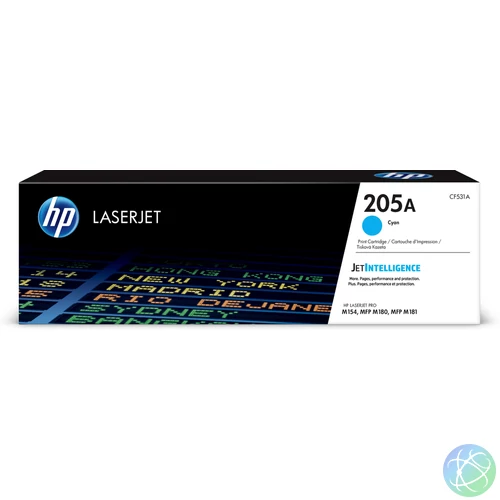 HP 205A Cyan Original LaserJet Toner Cartridge festékkazetta 1 db Eredeti Cián