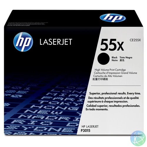 HP 55X nagy kapacitású fekete eredeti LaserJet tonerkazetta