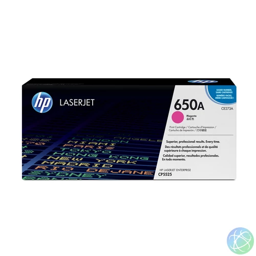 HP 650A bíbor eredeti LaserJet tonerkazetta