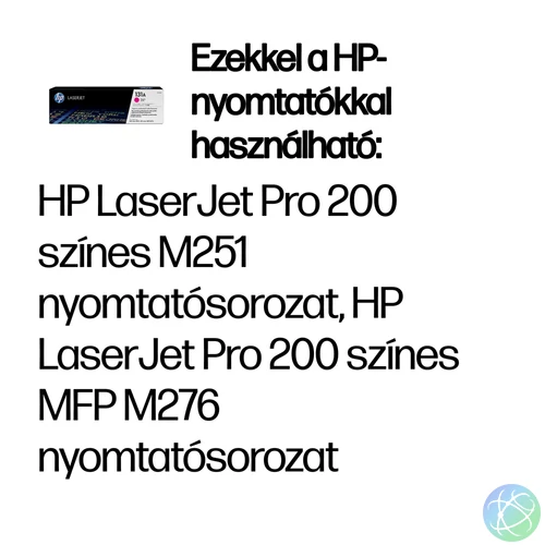 HP 131A bíbor eredeti LaserJet tonerkazetta