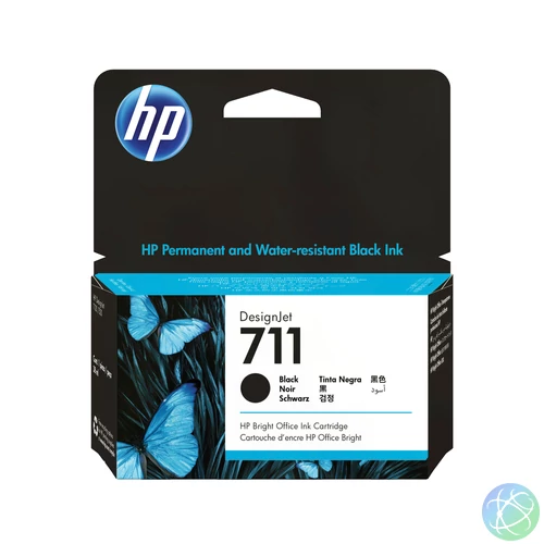 HP 711 38 ml-es fekete DesignJet tintapatron