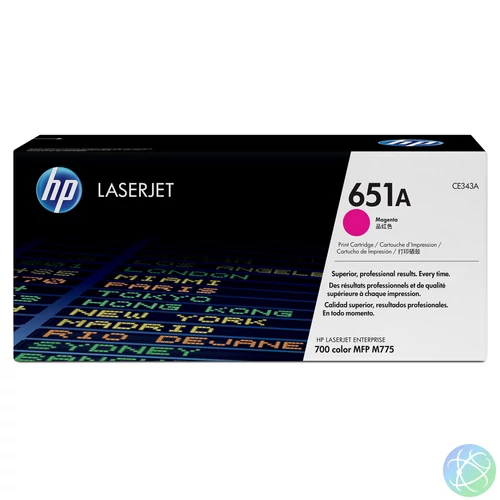 HP 651A bíbor eredeti LaserJet tonerkazetta