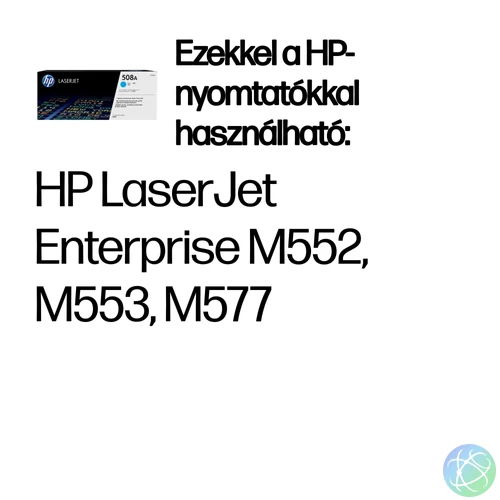 HP 508A ciánkék eredeti LaserJet tonerkazetta
