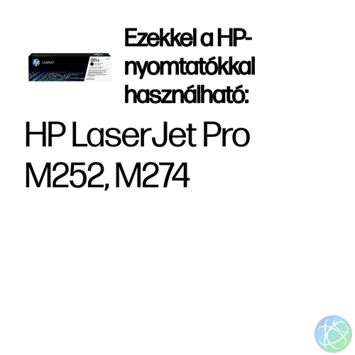 HP 201A fekete eredeti LaserJet tonerkazetta