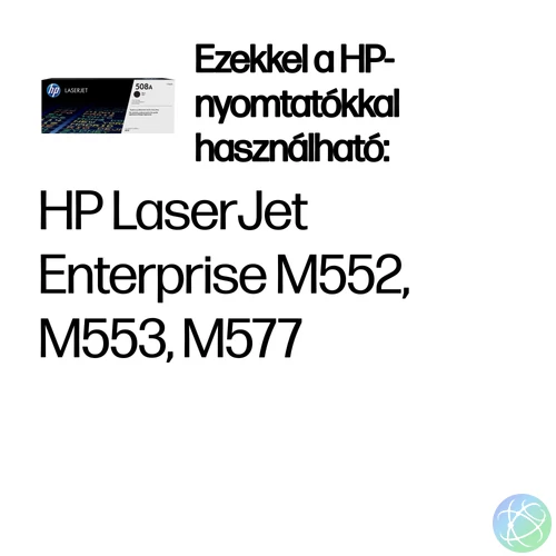 HP 508A fekete eredeti LaserJet tonerkazetta