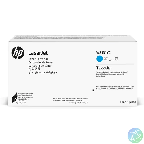HP 213Y cián eredeti LaserJet toner (W2131YC)
