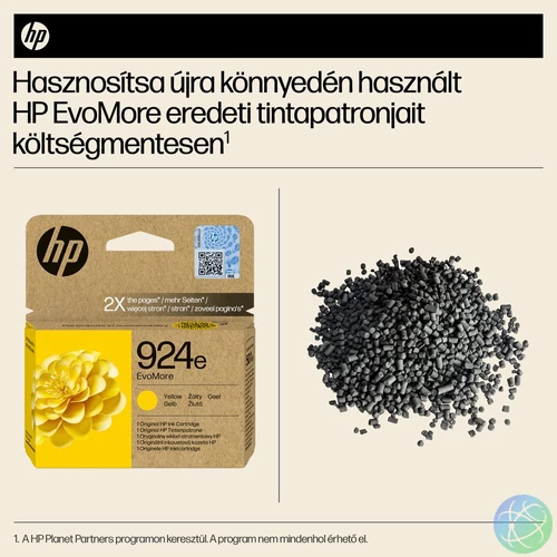 HP 924e EvoMore sárga eredeti tintapatron