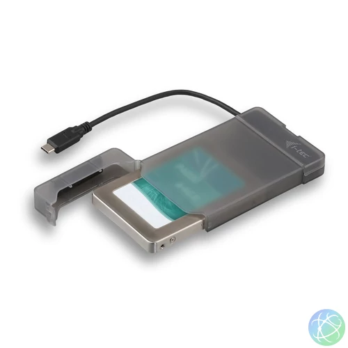 i-tec C31MYSAFEU313 tárolóegység burkolat HDD/SSD ház Fekete 2.5"