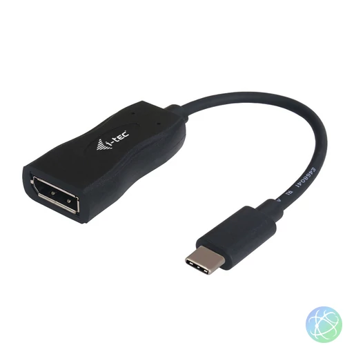 i-tec C31DP60HZP video átalakító kábel 0,15 M USB-C 3.1 DisplayPort Fekete