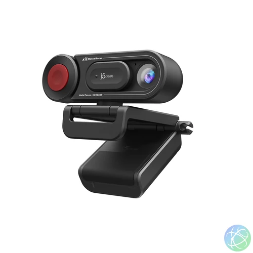 j5create JVU250-N webkamera 2 MP 1920 x 1080 pixelek USB 2.0 Fekete