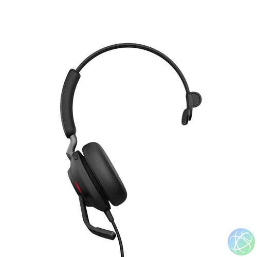 Jabra Evolve2 40 SE Headset Vezetékes Fejpánt Hívás/zene USB C-típus Fekete