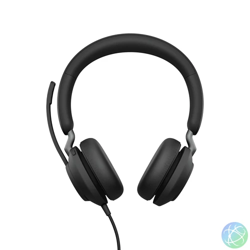 Jabra Evolve2 40 SE Headset Vezetékes Fejpánt Hívás/zene USB C-típus Fekete