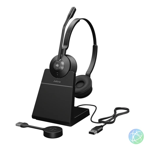 Jabra Engage 55 SE Headset Vezeték nélküli Fejpánt Iroda/telefonos ügyfélközpont Fekete