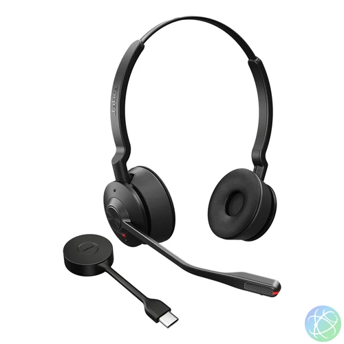 Jabra Engage 55 SE Headset Vezeték nélküli Fejpánt Iroda/telefonos ügyfélközpont Fekete
