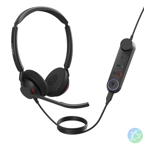 Jabra 5099-299-2159 Headset Vezetékes Fejpánt Iroda/telefonos ügyfélközpont USB C-típus Fekete