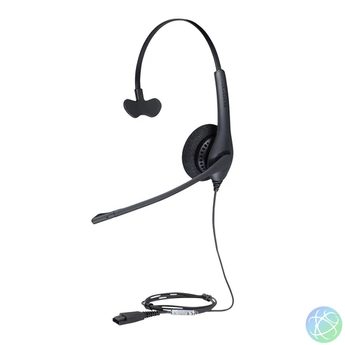 Jabra Biz 1500 Headset Vezetékes Fejpánt Iroda/telefonos ügyfélközpont Bluetooth Fekete