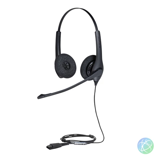 Jabra Biz 1500 Headset Vezetékes Fejpánt Iroda/telefonos ügyfélközpont Bluetooth Fekete