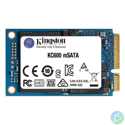 Kingston Technology KC600 512 GB mSATA Serial ATA III 3D TLC