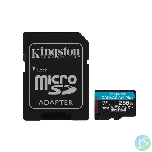 Kingston Technology Canvas Go! Plus 256 GB MicroSD UHS-I Class 10