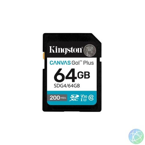 Kingston Technology Canvas Go! Plus 64 GB SDXC UHS-I Class 10