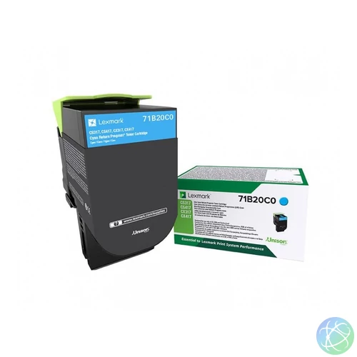 Lexmark CS/CX 317 Cyan Toner (71B20C0)