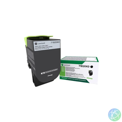 Lexmark 71B20K0 fekete tonerkazetta