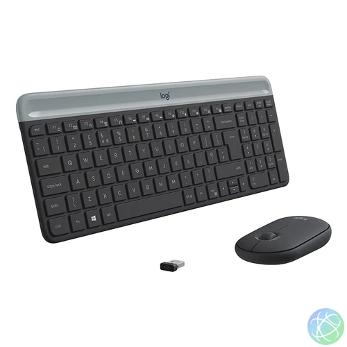 Logitech Slim MK470 vezeték nélküli billentyűzet és egér páros