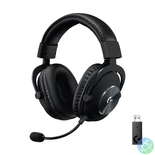 Logitech PRO X vezeték nélküli, LIGHTSPEED-es, játékhoz tervezett mikrofonos fejhallgató