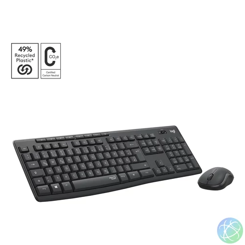 Logitech MK295 Silent vezeték nélküli billentyűzet–egér páros