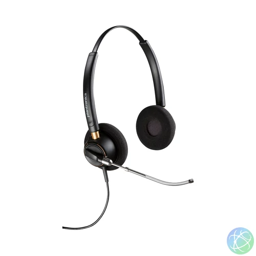HP Poly EncorePro 520V kétfüles VoiceTube headset Disconnect technológiával