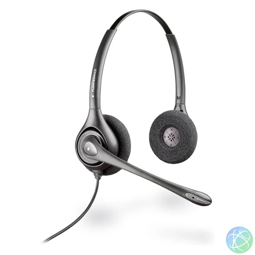 HP Poly H261N Supraplus binaurális headset + hordtáska, TAA