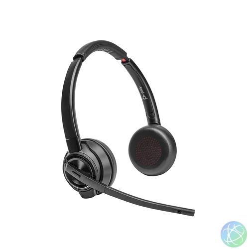 HP Poly Savi 8420 Office sztereó DECT 1880–1900 MHz-es headset Microsoft Teams-tanúsítvánnyal