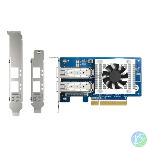 QNAP QXG-25G2SF-CX6 hálózati kártya Belső Rost 25000 Mbit/s