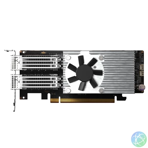 QNAP QXG-100G2SF-E810 hálózati kártya Belső Rost 100000 Mbit/s