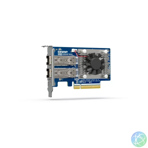 QNAP QXG-25G2SF-E810 hálózati kártya Belső Rost 25000 Mbit/s