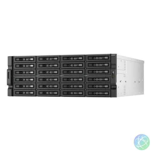 QNAP TL-R2400PES-RP tárolóegység burkolat HDD/SSD ház Fekete, Szürke 2.5/3.5"