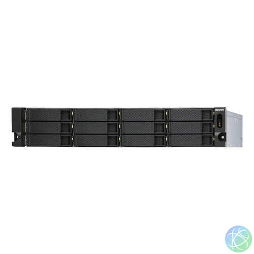 QNAP TL-R1200S-RP tárolóegység burkolat HDD/SSD ház Fekete, Szürke 2.5/3.5"