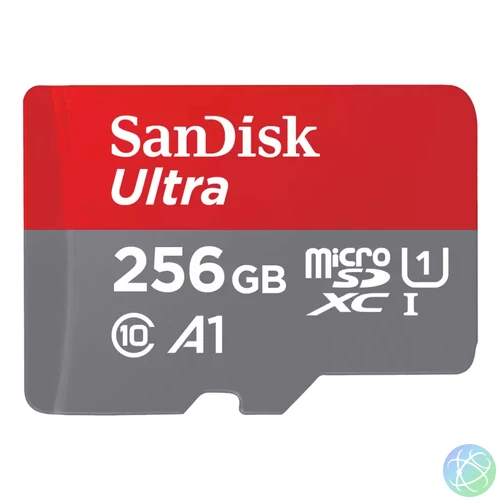 SANDISK ULTRA MICROSDXC 256GB + SD ADAPTER 150MB/S A1 CLASS 10