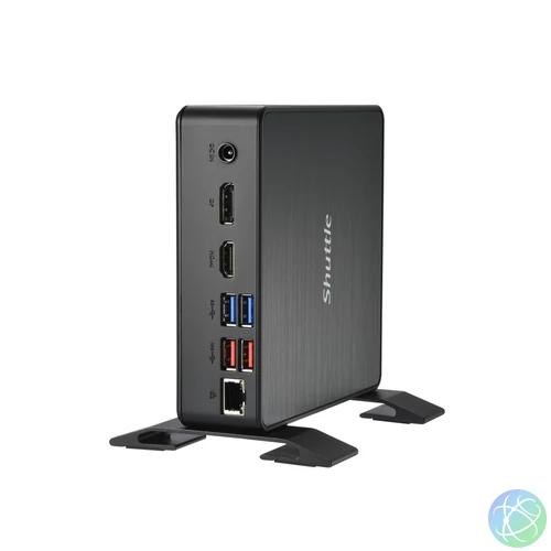 Shuttle NC40U5 PC/munkaállomás alapgép 0.84L sized PC Fekete i5-1235U Intel® SoC