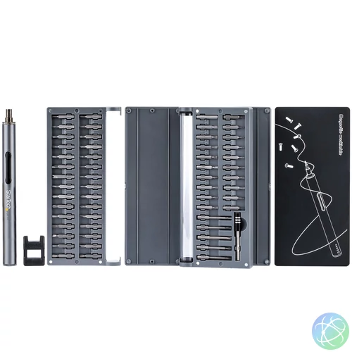 StarTech.com CTK55PCEDRIVE motoros csavarhúzó és ütvecsavarozó 110 RPM Ezüst